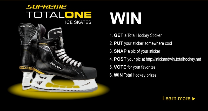 Win A Pair Of Bauer Totalone bauer total one stick. Win A Pair Of Bauer Totalone