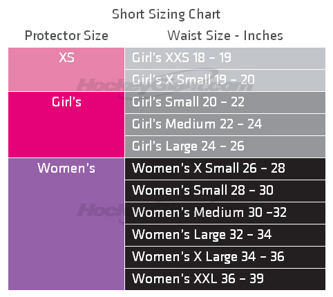 Shock Doctor Size Chart Knee